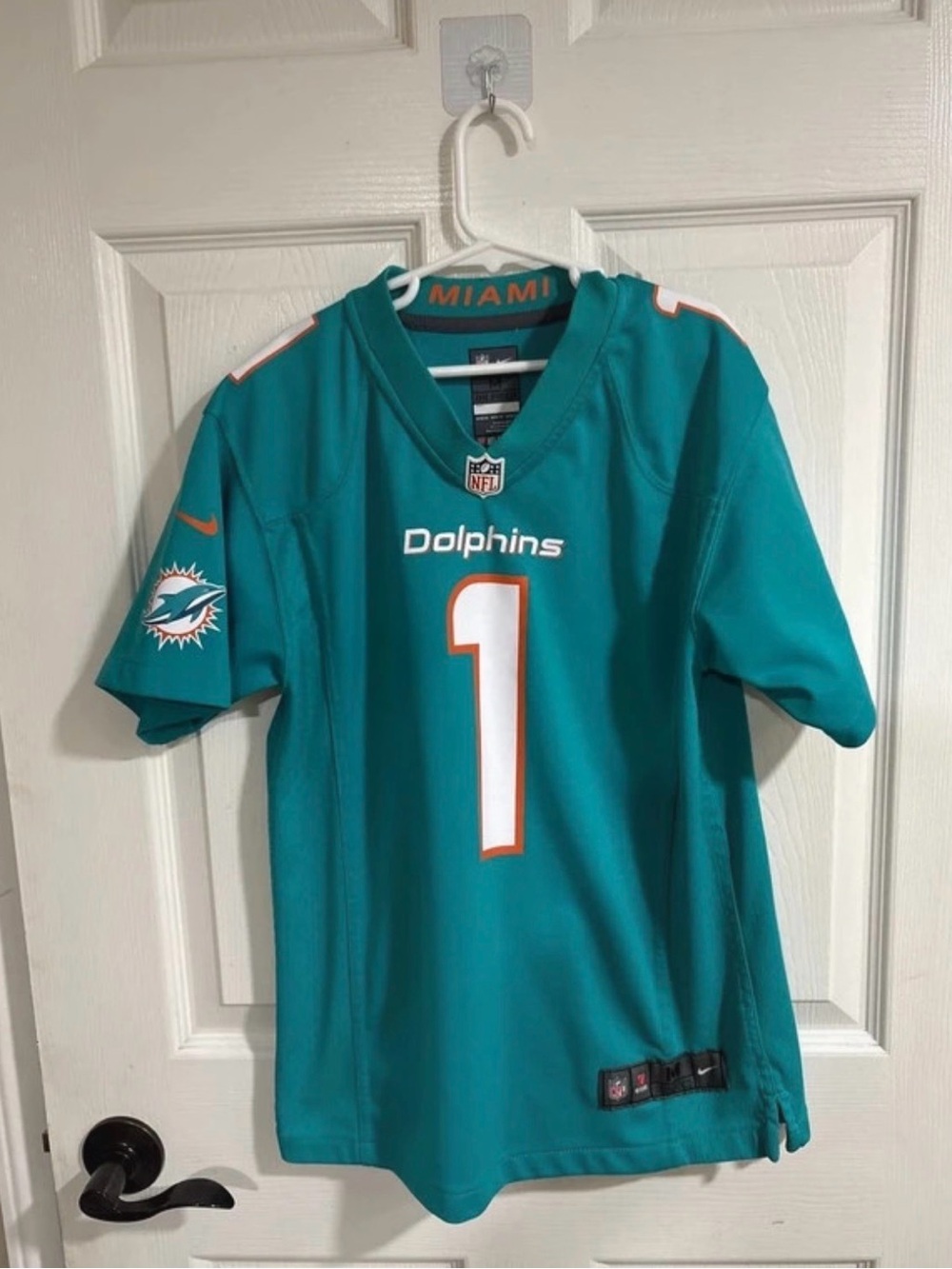 Nike Miami Dolphins Teal Kids Football Jersey #1